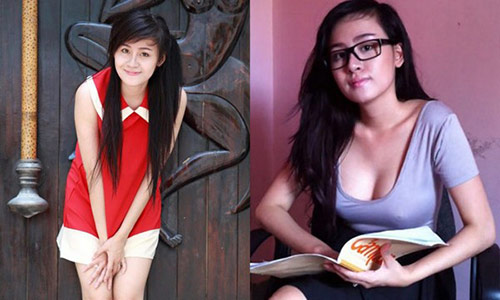 Hot girl từ gái ngoan lột xác thành sexy - 6