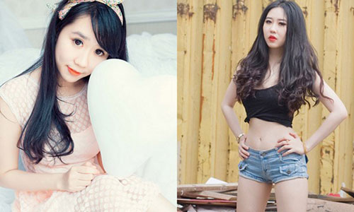 Hot girl từ gái ngoan lột xác thành sexy - 9