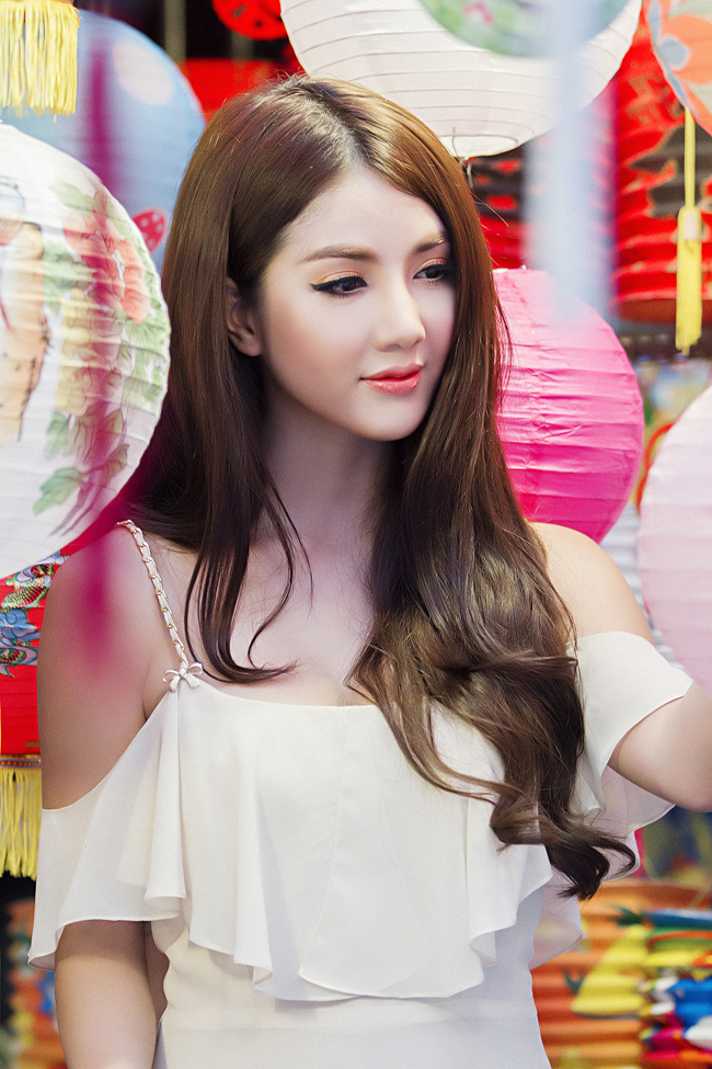 Gương mặt xinh đẹp của hot girl đang được yêu thích tại Sài Gòn