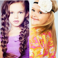 Bí quyết làm đẹp - Làm tóc điệu cho bé xinh xắn tới trường