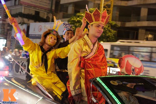 "Thầy trò Đường Tăng" đón Trung thu ở HN - 3