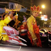 Tin tức trong ngày - "Thầy trò Đường Tăng" đón Trung thu ở HN