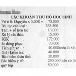 Giáo dục - du học - Tiền trường đầu năm: Nhiều khoản lạ lùng