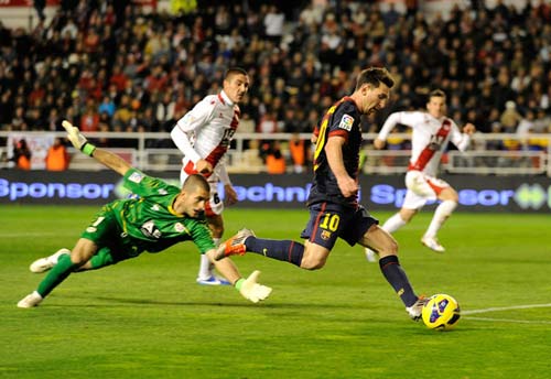 Vallecano – Barca: Săn bàn cho Neymar - 1