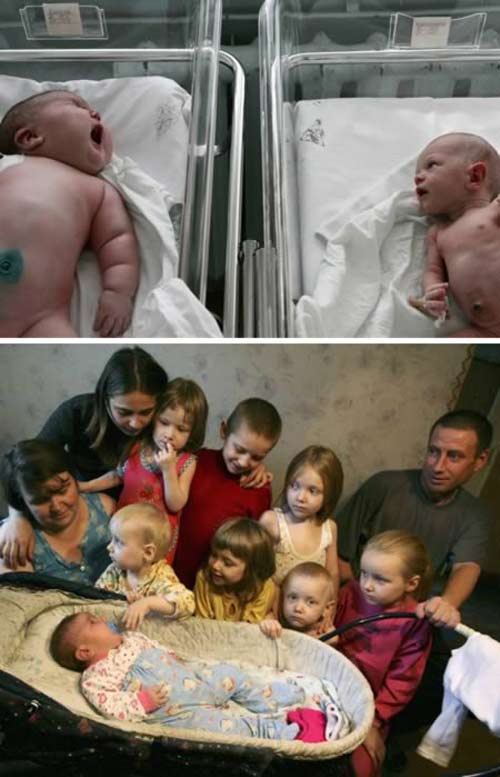 Những em bé sơ sinh "su mô" - 1