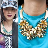 Bí quyết mặc đẹp - Mãn nhãn ngắm vòng cổ tại London