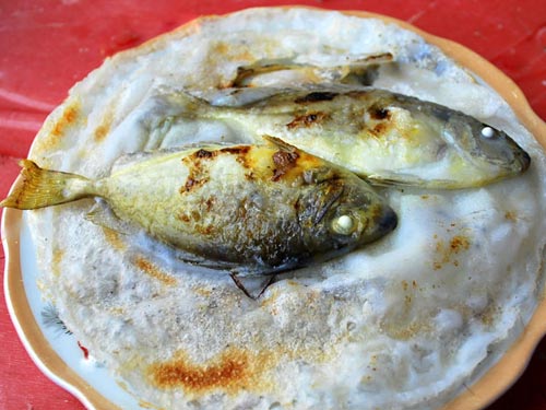 Bánh khoái cá kình chợ làng Chuồn - 1