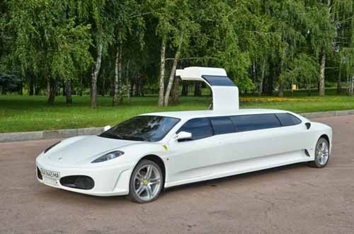 Xe limousine Ferrari nhái giống như thật - 12