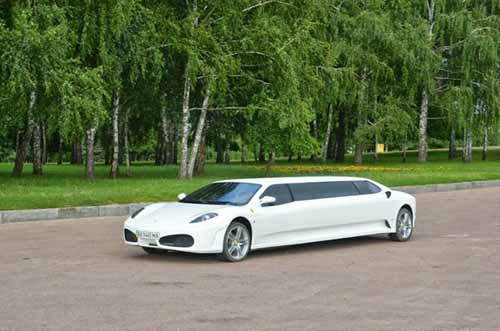 Xe limousine Ferrari nhái giống như thật - 3