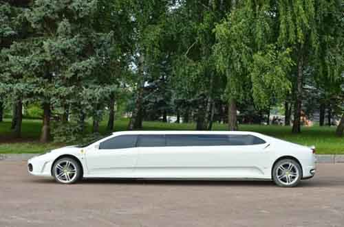 Xe limousine Ferrari nhái giống như thật - 5