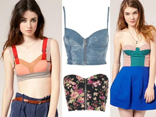 Bí quyết mặc "áo nịt ngực" ra phố - 4