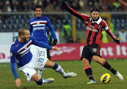 Milan - Sampdoria: Bản lĩnh ông lớn - 1