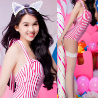 Người mẫu - Hoa hậu - Lại "say" vì đôi chân của Ngọc Trinh