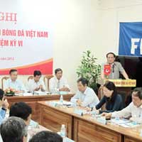 Bóng đá - Tháng 11 quyết định ngày tổ chức Đại hội VFF