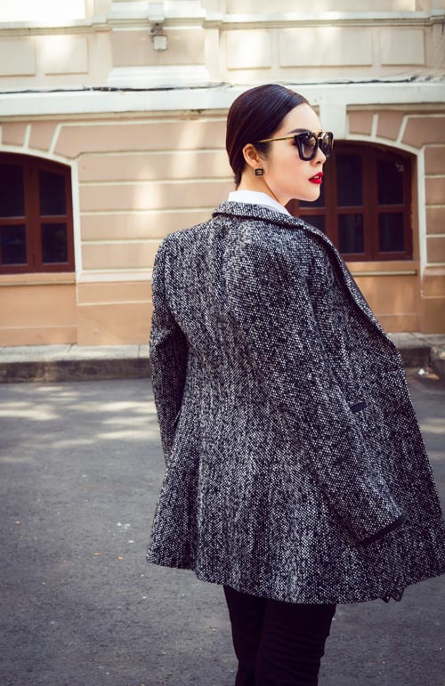 Dương Cẩm Lynh đẹp mê hoặc với vest - 2