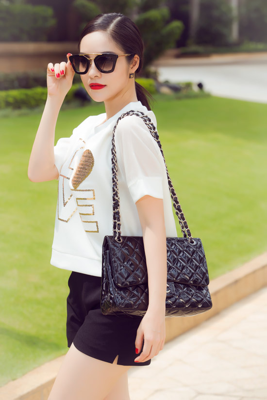 Dương Cẩm Lynh đẹp mê hoặc với vest - 11