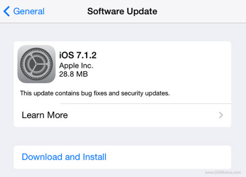 iOS 7.1.2 trình làng, tăng độ bảo mật khi dùng e-mail - 1