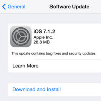 Công nghệ thông tin - iOS 7.1.2 trình làng, tăng độ bảo mật khi dùng e-mail