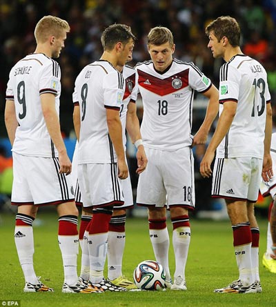Đức là “vua” chuyền bóng World Cup 2014 - 1