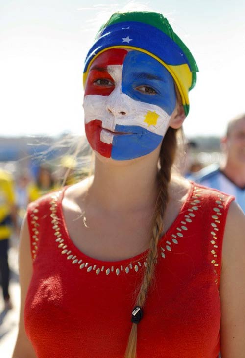 Fan xứ sở Tango "mở tiệc" mừng Argentina thắng Thụy Sỹ - 5