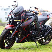 Ô tô - Xe máy - Z1000 độ kiểu quái vật ngoài hành tinh ở Sài Gòn