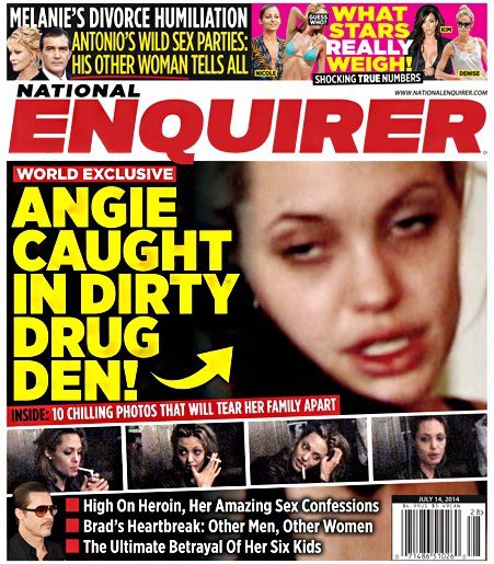 Clip "quá khứ đen tối" của Angelina Jolie bị phanh phui - 1