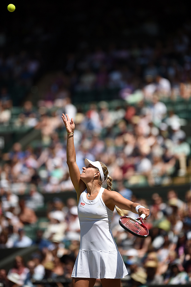 Angelique Kerber chỉ có 1 cú Ace
