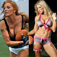 Bí quyết mặc đẹp - "Bóng bầu dục nội y" thu hút vì quá sexy