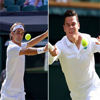 Thể thao - Federer - Raonic: 3 set một kịch bản (Bán kết Wimbledon)