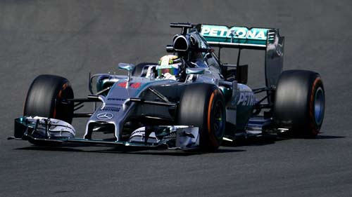 Chạy thử British GP 2014: Tiếp diễn nội chiến Mercedes - 1
