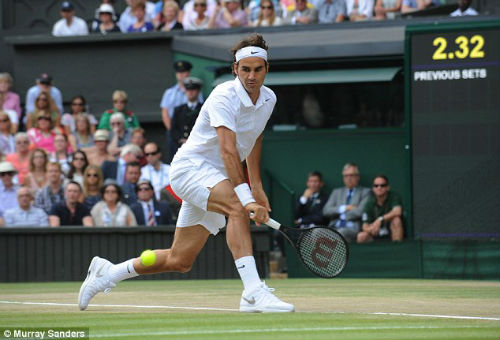 Chiêm ngưỡng "vũ điệu" của Federer ở CK Wimbledon - 1