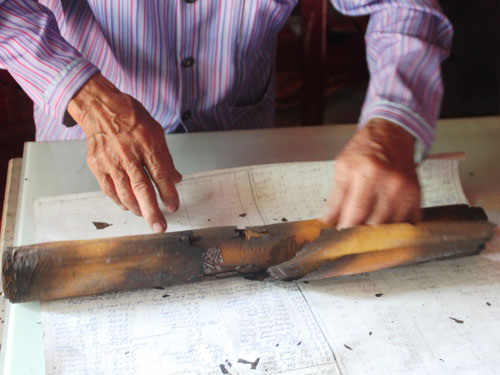 Nghệ An: Hỏa hoạn thiêu rụi hậu cung đền Nhạn Tháp - 2