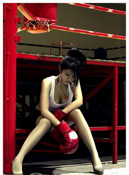"Người đẹp quyền anh" sexy nhất showbiz Việt - 7
