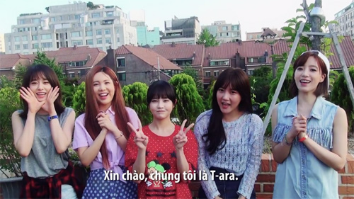 Clip T-ara nói tiếng Việt khiến fan vỡ òa - 1