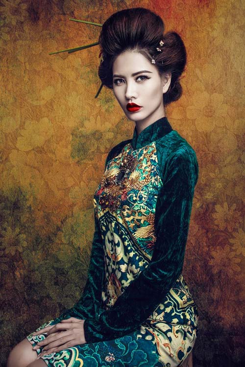 Thanh Hoài không nội y hóa Geisha quyến rũ - 2