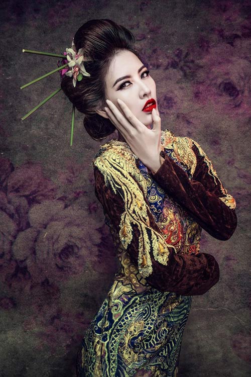 Thanh Hoài không nội y hóa Geisha quyến rũ - 7