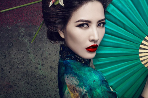 Thanh Hoài không nội y hóa Geisha quyến rũ - 8