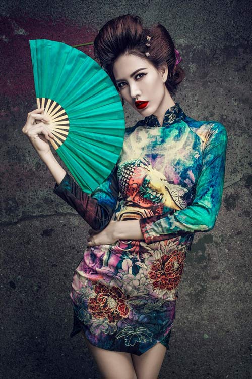 Thanh Hoài không nội y hóa Geisha quyến rũ - 9