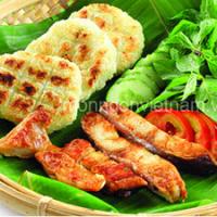 Ẩm thực - Khô cá với khoai mì nướng đậm đà chất quê