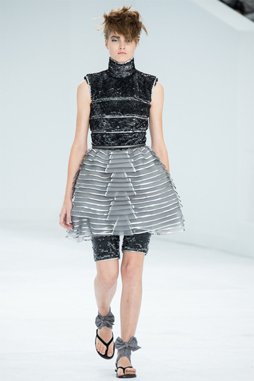 Chanel gây ấn tượng mạnh với cô dâu có bầu - 7