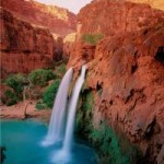 Du lịch - Thác nước đẹp như tranh vẽ ở hẻm núi Grand Canyon