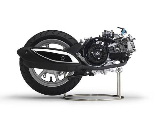 Yamaha sắp tung mẫu xe ga cao cấp dùng động cơ mới - 1