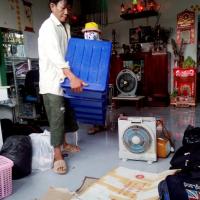 Tin tức trong ngày - Khánh Hòa: Sợ sập nhà, dân nháo nhào "lánh nạn"