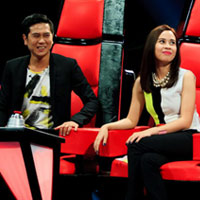 Ca nhạc - MTV - Vợ chồng Giang – Hồ bị lấn át tại The Voice Kids