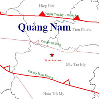 Tin tức trong ngày - Quảng Nam: Lại động đất tại khu vực Sông Tranh 2