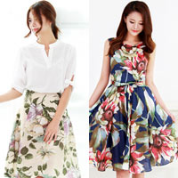 Thời trang công sở - Phái đẹp "ăn gian" vòng 3 nhờ váy xòe