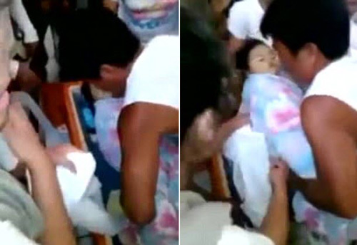 Philippines: Bé gái 3 tuổi sống lại trong quan tài - 1