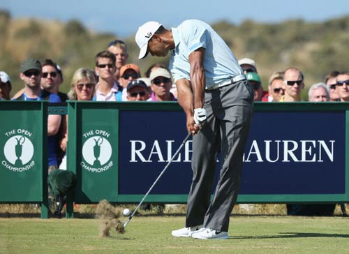 Golf 24/7: Tiger Woods hẹp cửa vô địch The Open - 1