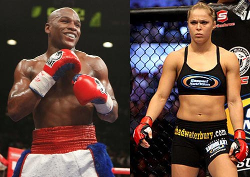 UFC: Mayweather "sửng sốt" khi nghe tên người đẹp Rousey - 1