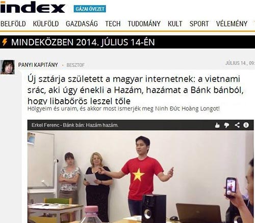 Giọng hát 9X Việt được báo chí Hungary ca ngợi - 1